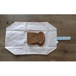 Sandwichwrap aqua/goud